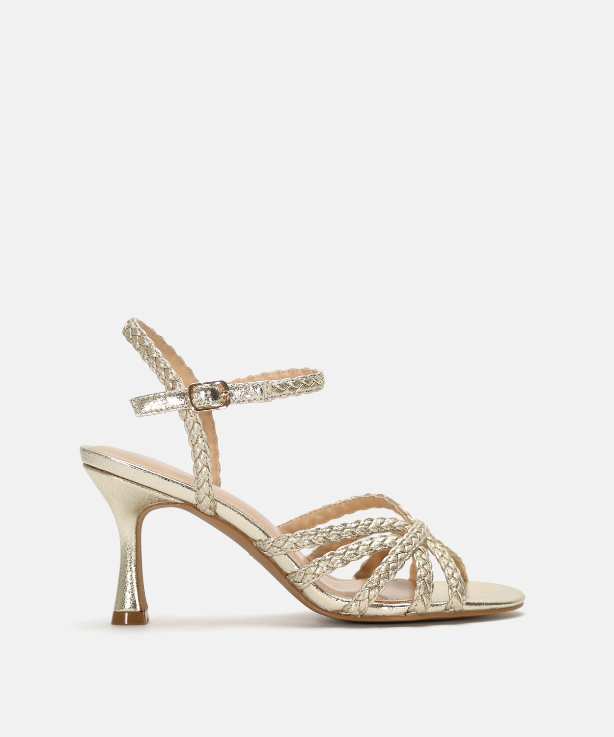 Sand&aacute;lia de salto tran&ccedil;ado image number null